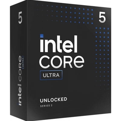 Intel Core Ultra 5 245K CPU, 1851, 5.2GHz Turbo, 14-Core, 125W (159W Turbo), 24MB Cache, Unlocked, Arrow Lake, NO HEATSINK/FAN
