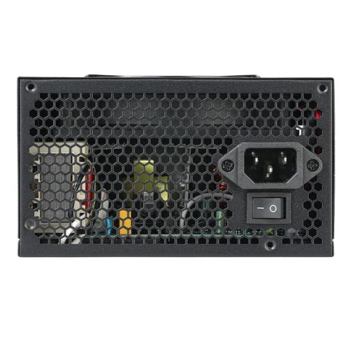Vida Lite 500W ATX PSU, Fluid Dynamic Ultra-Quiet Fan, Flat Black Cables, Power Lead Not Included, Black