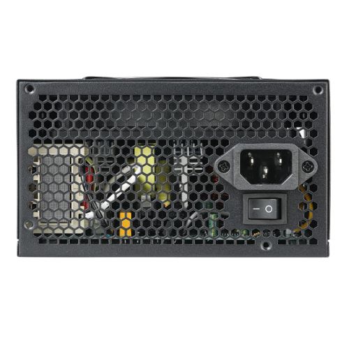 Vida Lite 750W ATX PSU, Fluid Dynamic Ultra-Quiet Fan, PCIe, Flat Black Cables, Power Lead Not Included, Black - PC Gear UK