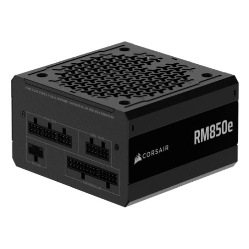Corsair 850W RMe Series RM850e PSU, Fully Modular, Low-Noise, Cybenetics Gold, Zero RPM Mode, ATX 3.1, PCIe 5.1 - PC Gear UK