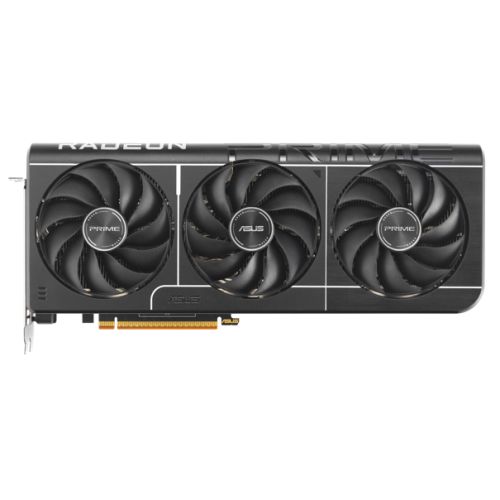 Asus PRIME RX9070 XT OC, PCIe5, 16GB DDR6, HDMI, 3 DP, 3030MHz Clock, Overclocked, Compact SFF-Ready - PC Gear UK