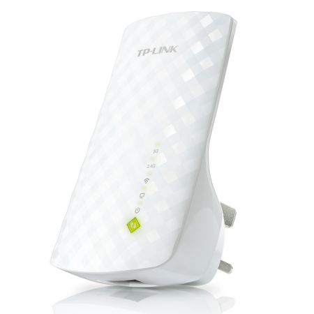 TP-LINK (RE200) AC750 (300+433) AC Dual Band Wall-Plug WiFi Range Extender - PC Gear UK