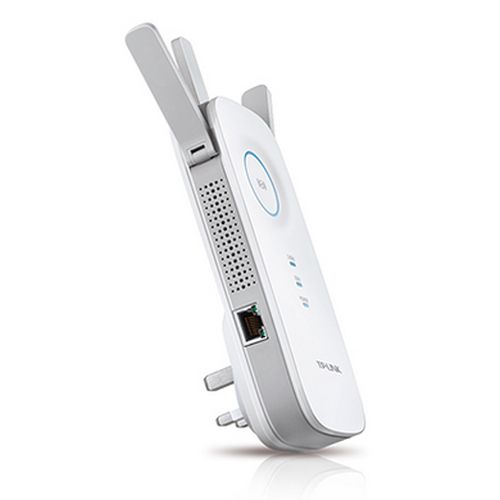 TP-LINK (RE450) AC1750 (450+1300) AC Dual Band Wall-Plug WiFi Range Extender, GB LAN, AP Mode - PC Gear UK
