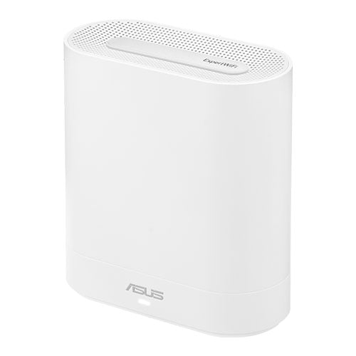Asus (ExpertWiFi EBM68) AX7800 Tri-Band Wi-Fi 6 Business Mesh System, Single Unit, Guest Networks, Commercial Grade Security, White - PC Gear UK