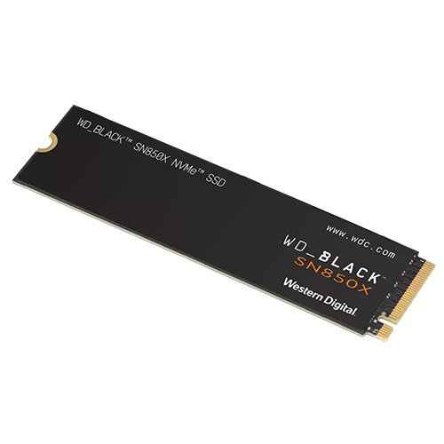 WD 2TB Black SN850X M.2 NVMe Gen4 SSD, M.2 2280, PCIe4, R/W 7300/6600 MB/s, 1200K/1100K IOPS, No Heatsink (Copy)