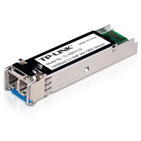 TP-LINK (SM311LS) MiniGBIC Single-Mode Fiber Module, 10km, 1310nm Wave - PC Gear UK
