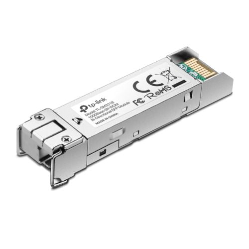TP-LINK (SM321B-2) 1000Base-BX WDM Bi-Directional SFP Module, Up to 2km, DDM, Hot Swappable - PC Gear UK