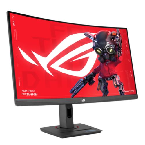 Asus 27" ROG STRIX USB Type-C Curved Gaming Monitor (XG27WCS), Fast VA, 2560 x 1440, 1ms, 180Hz, HDR, VESA - PC Gear UK