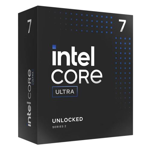 Intel Core Ultra 7 265K CPU, 1851, 5.5GHz Turbo, 20-Core, 125W (250W Turbo), 30MB Cache, Unlocked, Arrow Lake, NO HEATSINK/FAN - PC Gear UK
