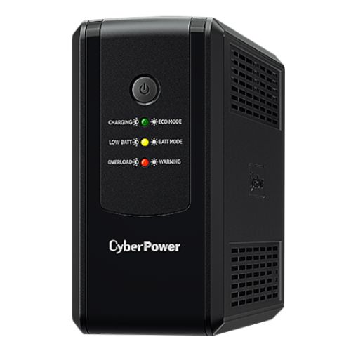 CyberPower UT 800VA Line Interactive Tower UPS, 400W, LED Indicators, 4x UK Plug, AVR Energy Saving - PC Gear UK