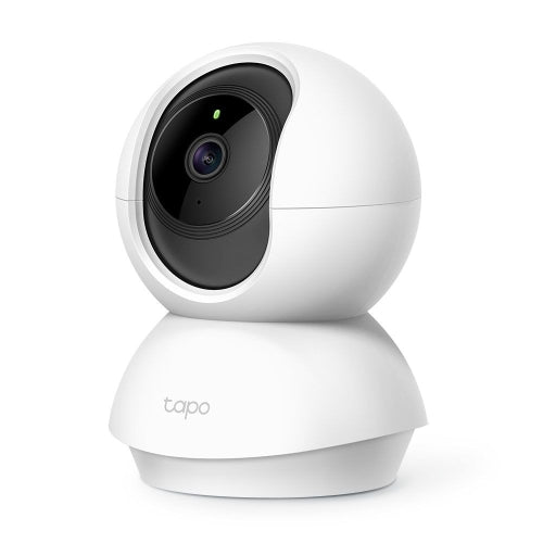TP-LINK (TAPO C210) Pan/Tilt Home Security Wi-Fi Camera, 3MP, Night Vision, Alarms, Motion Detection, 2-way Audio - PC Gear UK