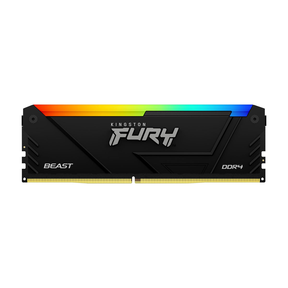 Kingston Technology FURY Beast 16GB 3200MT/s DDR4 CL16 DIMM (Kit of 2) RGB, 16 GB, 2 x 8 GB, DDR4, 1600 MHz, 288-pin DIMM