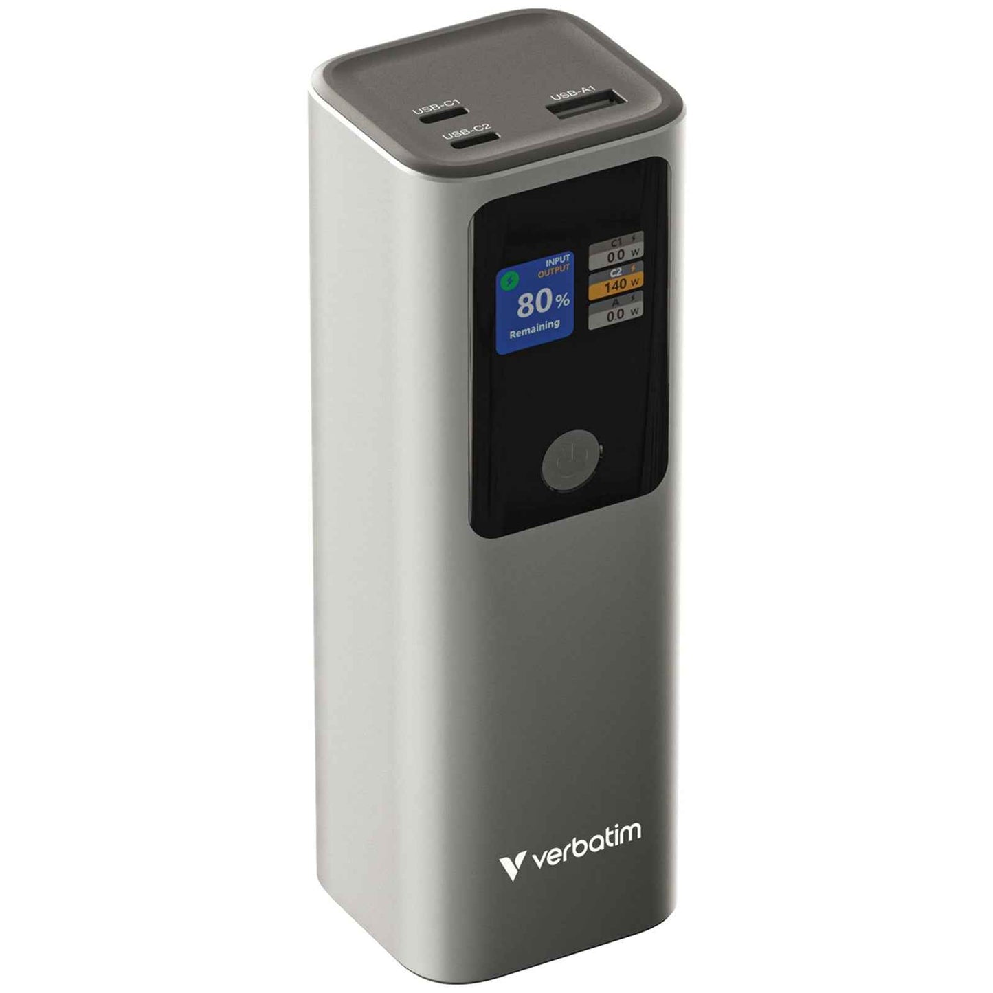 Verbatim (32269) Charge 'n' Go Power Bank 27000mAh 187.5W Grey