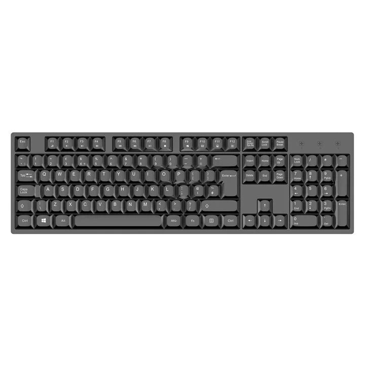 VIDA Office 2-in-1 USB Keyboard & Mouse Kit | UK Layout | Black