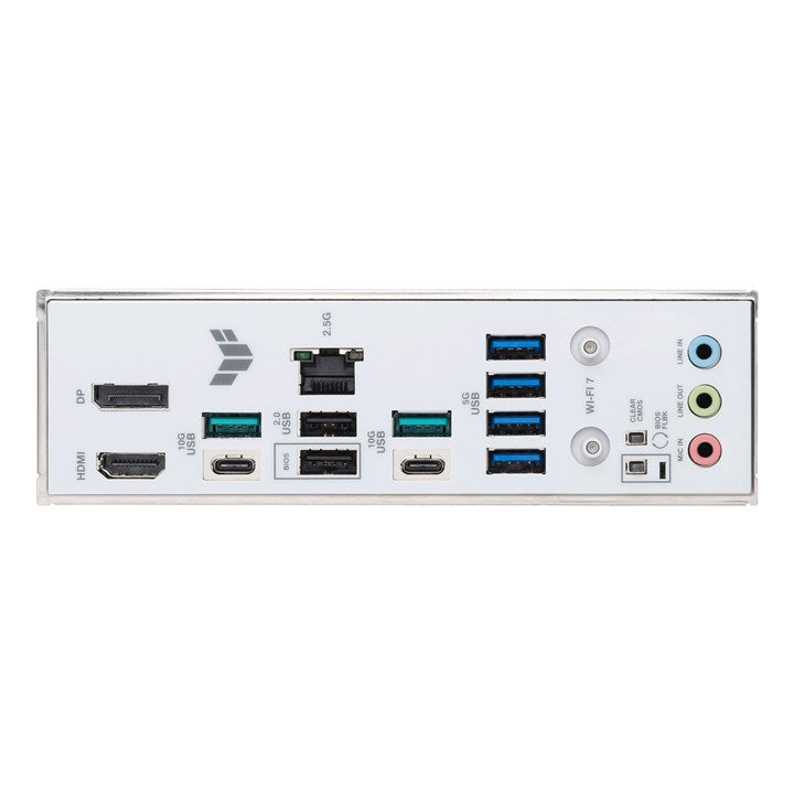 ASUS TUF GAMING B850-PRO WIFI7 W NEO | AM5 | B850 | ATX | DDR5 | Wi-Fi 7 | White | Motherboard