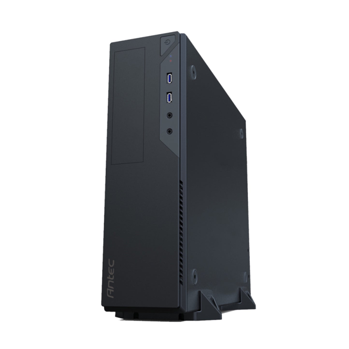 ANTEC VSK2000-U3 Case, Home & Business, Black, Slim Desktop Chassis, 2 x USB 3.0, Micro ATX, Mini-ITX, TFX PSU Form Factor Required - PC Gear UK