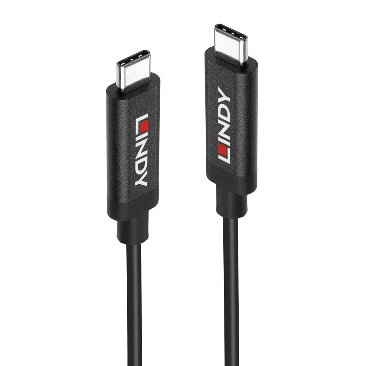 LINDY 43308 5m Active USB 3.2 Gen 2 C/C Cable, Data transfer rates up to 10Gbps, Supports video resolutions up to UHD 8K 7680x4320@60Hz including 4K 4096x2160@120Hz, 2 year warranty - PC Gear UK