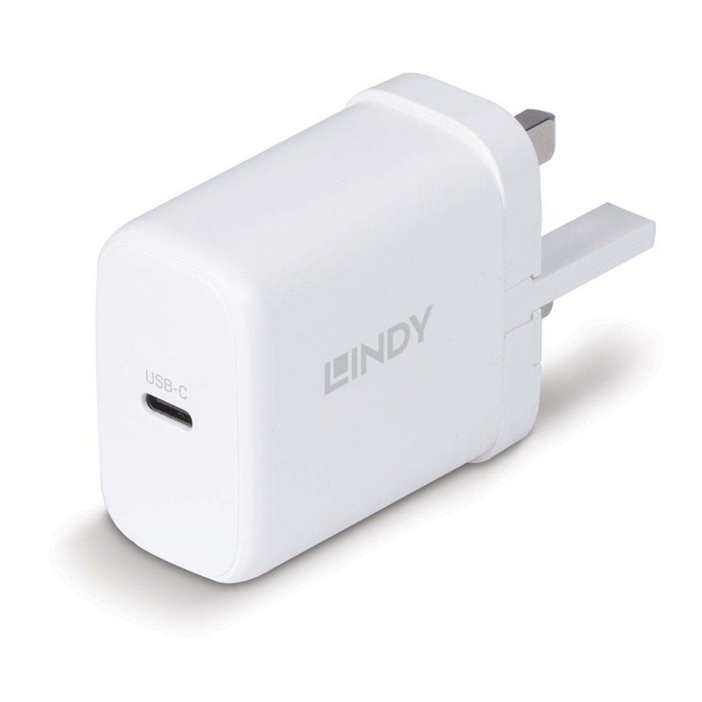 LINDY 73427 65W USB Type C GaN Charger UK Plug - PC Gear UK