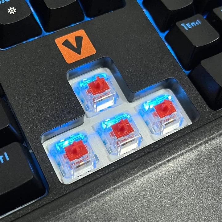 VIDA Mecha RGB Mechanical Gaming Keyboard | Outemu Red | UK Layout | Black