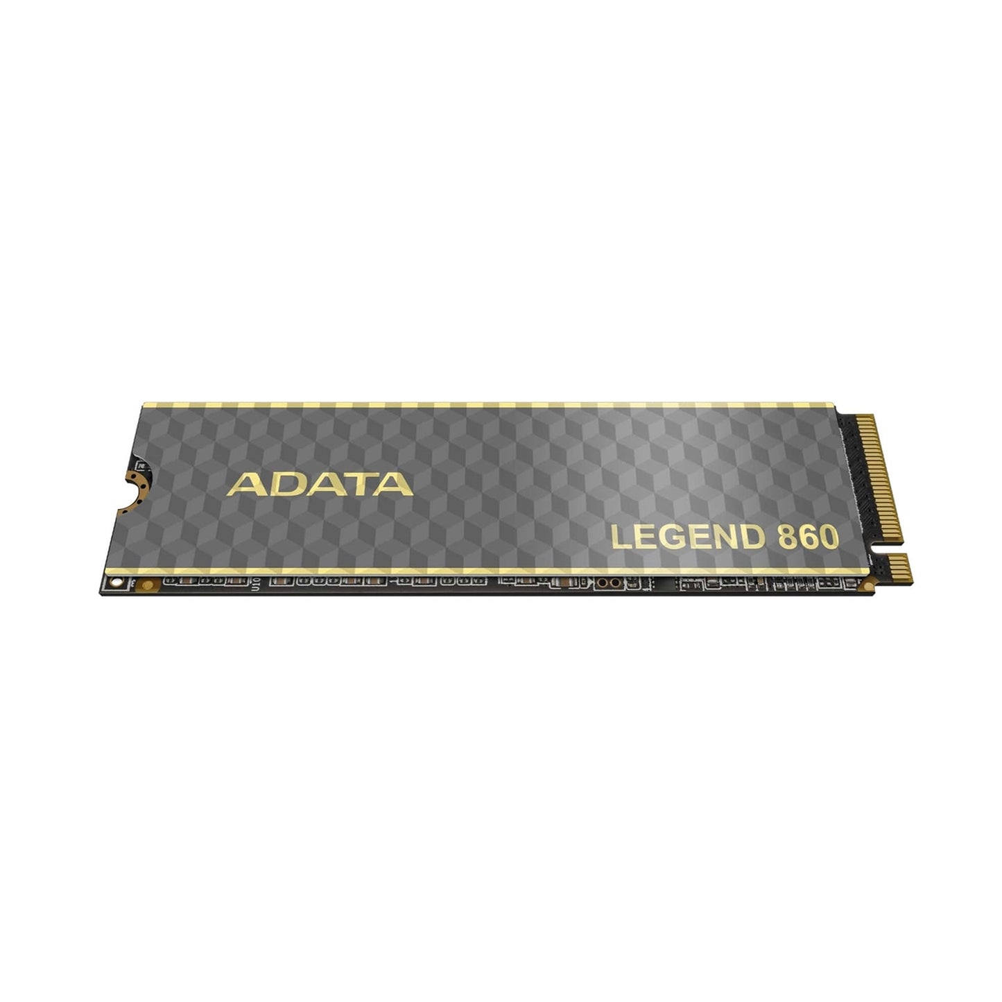 Adata, Adata Legend 860 (SLEG-860-2000GCS) 2TB NVMe SSD, PCIe Gen4, M.2 Interface, 2280, Read 6000 MB/s, Write 5000 MB/s, Heatsink 5 Year Warranty, M.2 2280