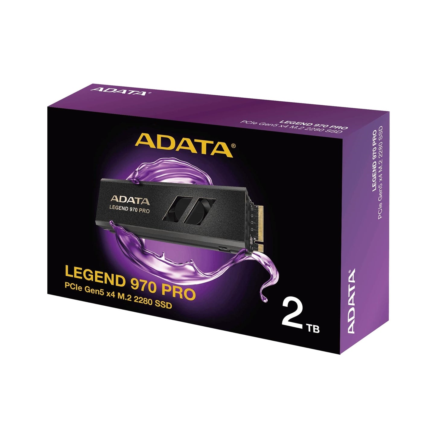 ADATA Legend 980 BLADE (SLEG-970P-2TCI) 2TB NVMe SSD, M.2 Interface ,PCIe Gen 5, 2280, Read 14,000MB/s, Write 11,000MB/s, 5 Year Warranty - PC Gear UK