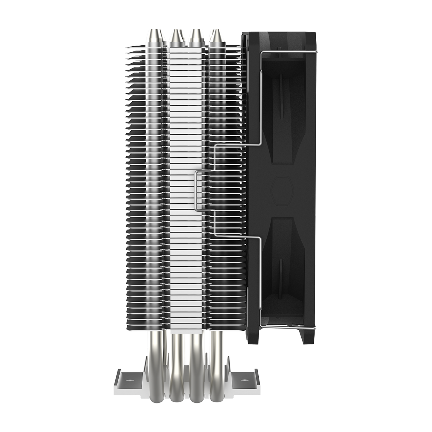 Cooler Master Hyper 212 Spectrum V3 CPU Air Cooler, 120mm ARGB PWM Fan, 4 Heat Pipes, 152mm Height, Intel LGA1700/1200 & AMD AM4/AM5