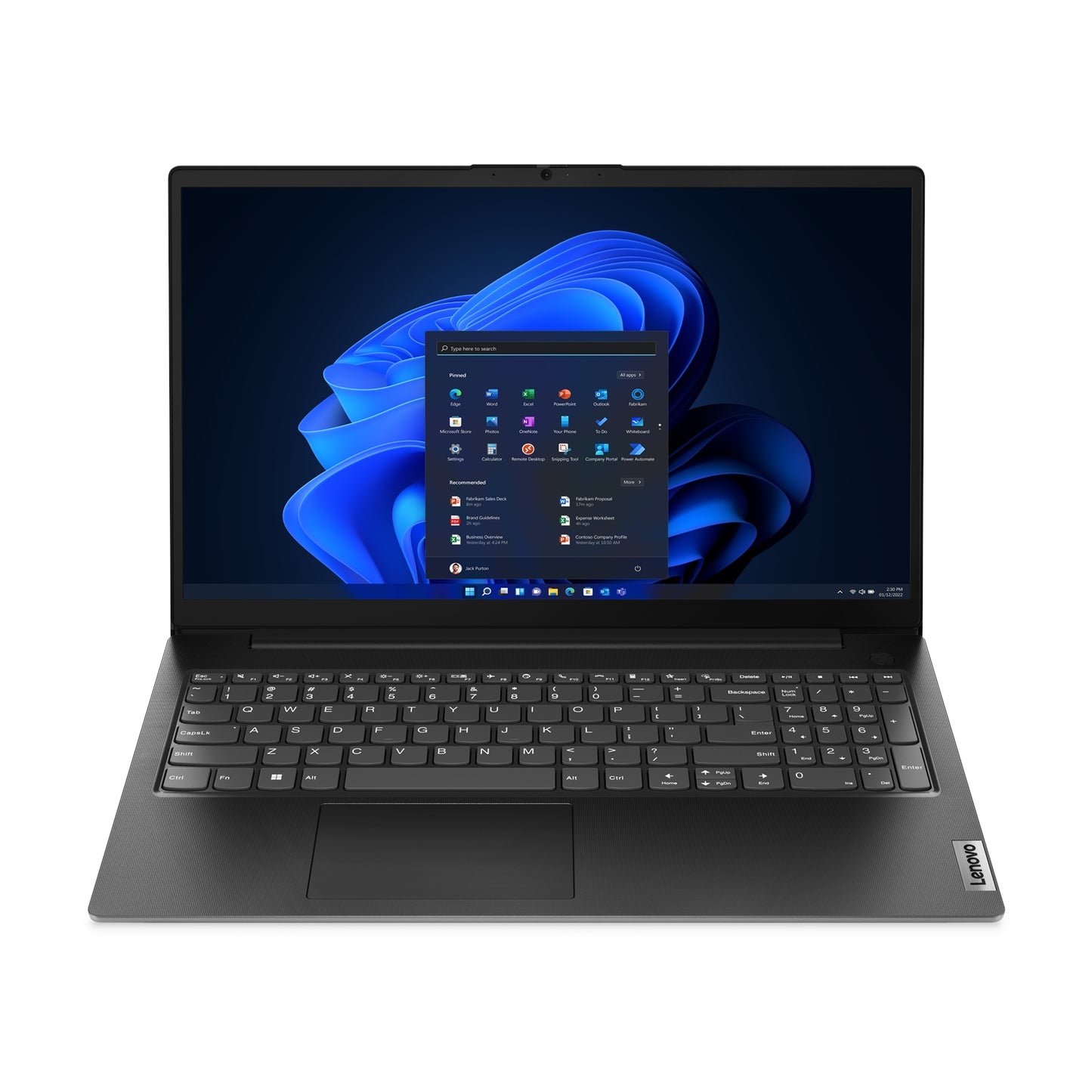 Lenovo V15 G4 83A1008FUK Laptop, 15.6 Inch Full HD Screen, Intel Core i5-13420H 13th Gen Processor, 8GB RAM, 256GB SSD, Wi-Fi 6, Windows 11 Pro - PC Gear UK
