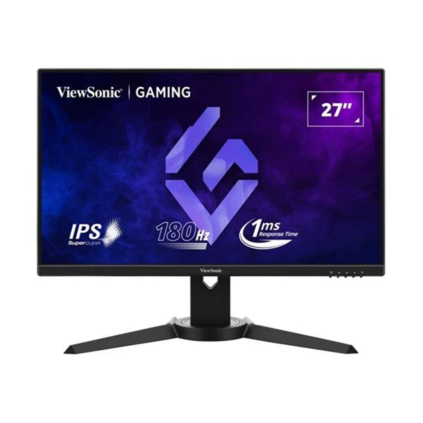 Viewsonic OMNI VX2779J-HD-PRO 27 Inch IPS Gaming Monitor, Full HD, 180Hz, 1ms, 2x HDMI, DisplayPort, Freesync, HDR10, Height Adjustable, Swivel, Rotate, VESA - PC Gear UK