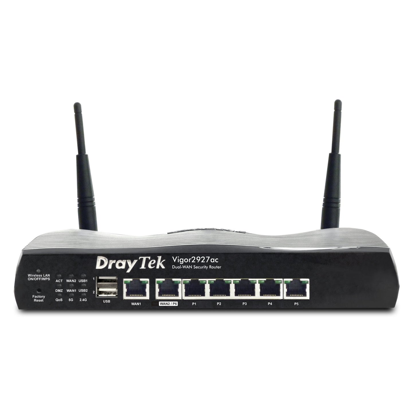 DrayTek V2927LAC-K Vigor 2927Lac Wireless 5 AC High Speed Gigabit Firewall 4G/LTE Integrated Modem Router - PC Gear UK