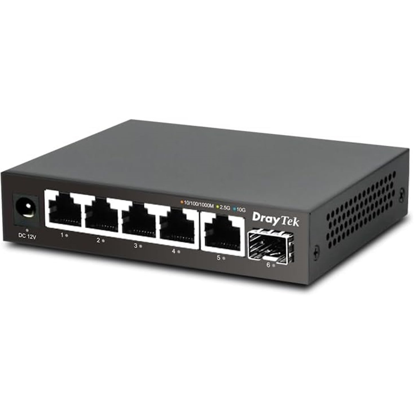 DrayTek VigorSwitch Q60x 5 Port 2.5G High Performance Unmanaged Switch - PC Gear UK