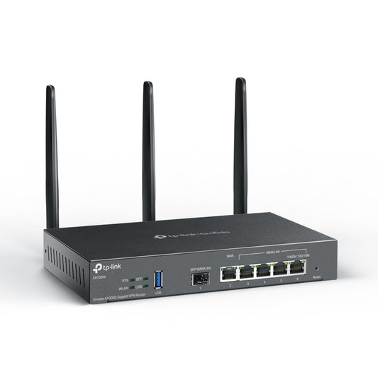 TP-Link Omada ER706W AX3000 WiFi 6 Gigabit VPN All-in-One Gateway Router - PC Gear UK