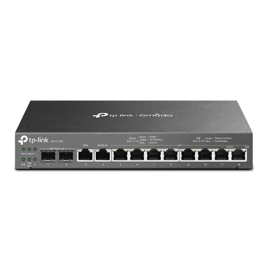 TP-Link Omada ER7212PC 3-in-1 (Router, POE Switch and Omada Controller) Gigabit VPN Router - PC Gear UK