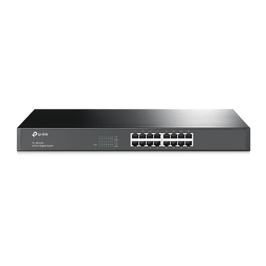 TP-Link TL-SG1016 16-Port Metal Gigabit Rackmount Network Switch - PC Gear UK