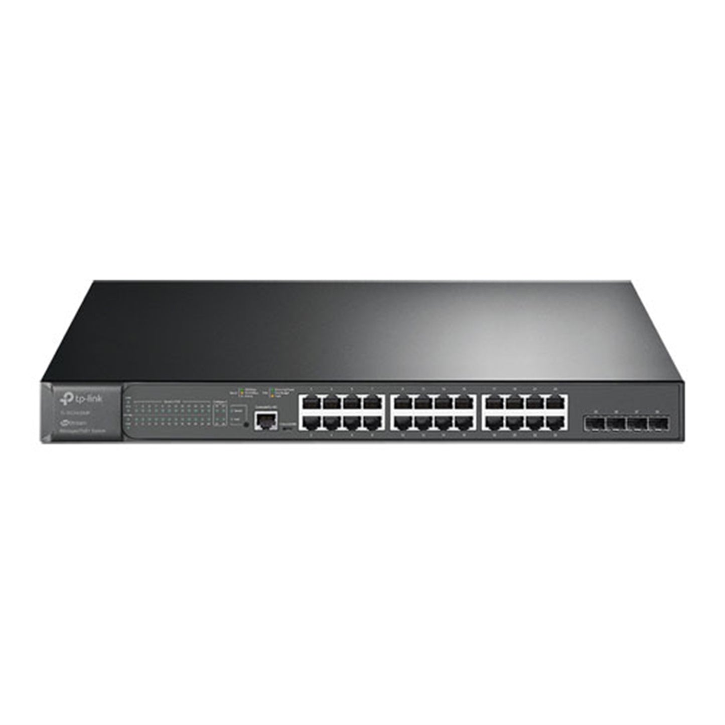 TP-Link JetStream TL-SG3428MP 28-Port Metal Gigabit L2+ Managed Switch with 24-Port PoE+ (384W) - PC Gear UK