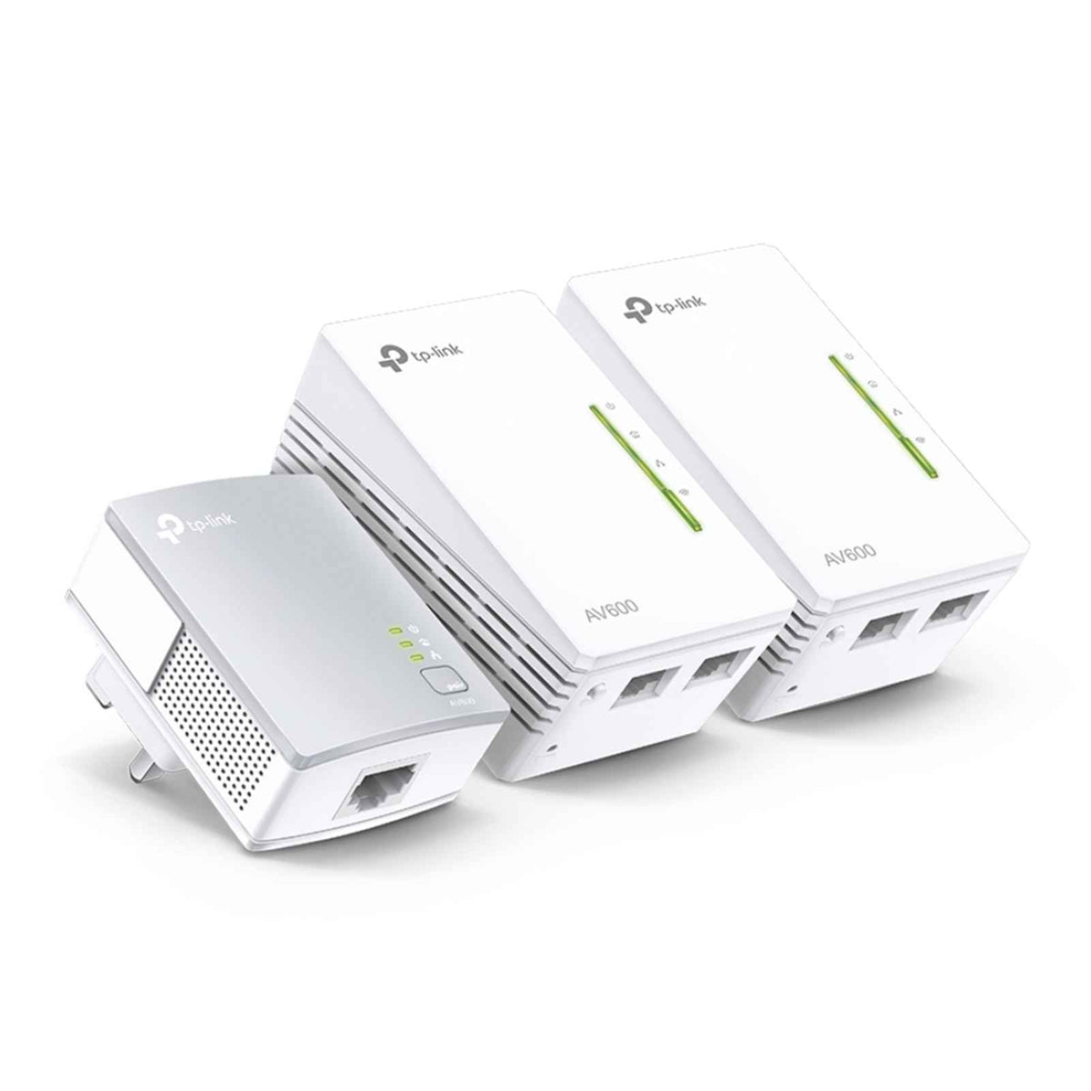 TP-Link TL-WPA4220 TKIT AV600 Powerline Wi-Fi Booster 2 LAN, 3 units