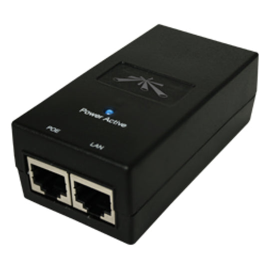 Ubiquiti POE-24-12W-G 24V 12W Gigabit Passive PoE Injector - PC Gear UK