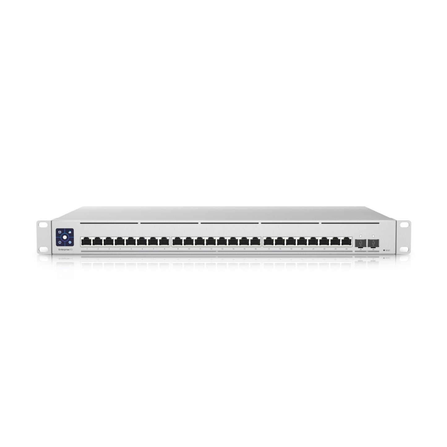 Ubiquiti USW-EnterpriseXG-24-UK UniFi High Capacity Network Switch with 24 x 10GbE ports and 2 x 25Gb SFP28 uplink ports - PC Gear UK