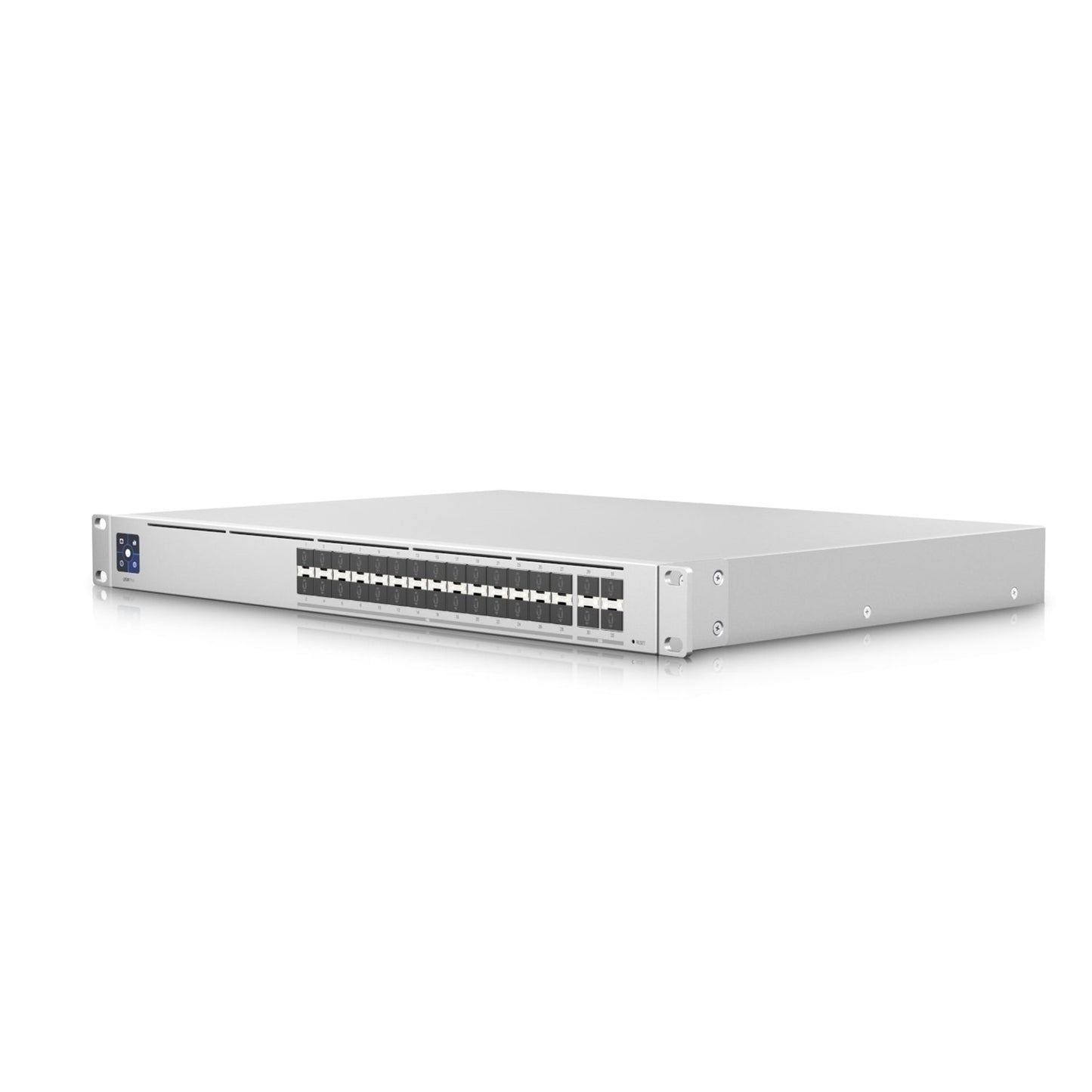 Ubiquiti USW-PRO-AGGREGATION UniFi Switch Pro Aggregation, 28x 10G SFP+ Ports, 4x 25G SFP28+ Ports, 760 Gbps Switching, 565.44 Mbps Forwarding, 380 Gbps Non-Blocking Throughput - PC Gear UK