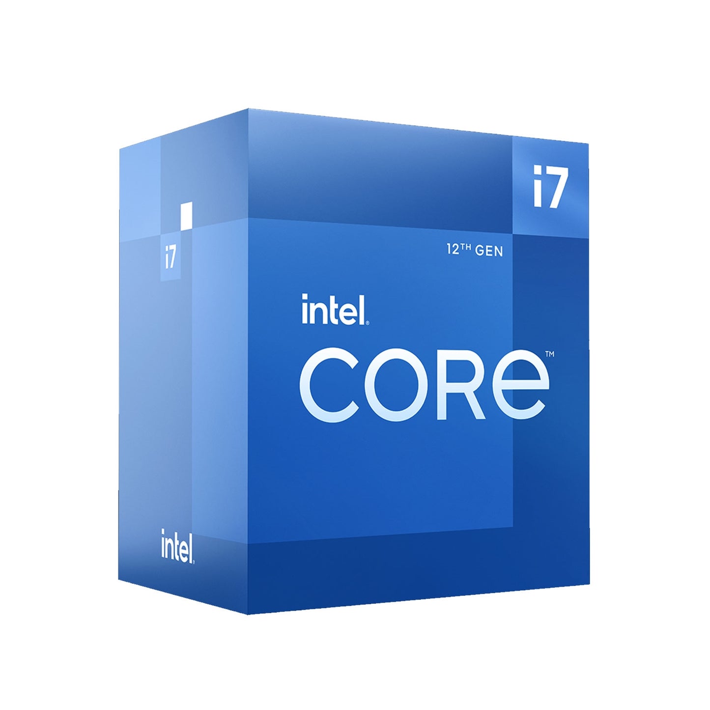 Intel, Intel Core i7 12700 12 Core Processor, 20 Threads, 2.1GHz up to 4.9GHz Turbo Alder Lake Socket LGA 1700 25MB Cache, 65W, Maximum Turbo Power 180W, Intel UHD 730 Graphic, LGA1700