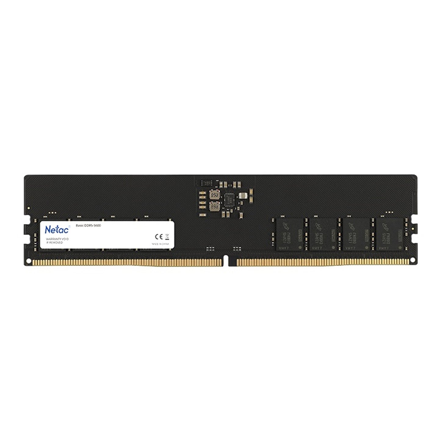Netac NTBSD5P56SP-16 16GB DIMM System Memory, DDR5, 5600MHz, 1 x 16GB, 288 Pin, 1.35v, CL46-45-45-90 Bulk Packed - PC Gear UK