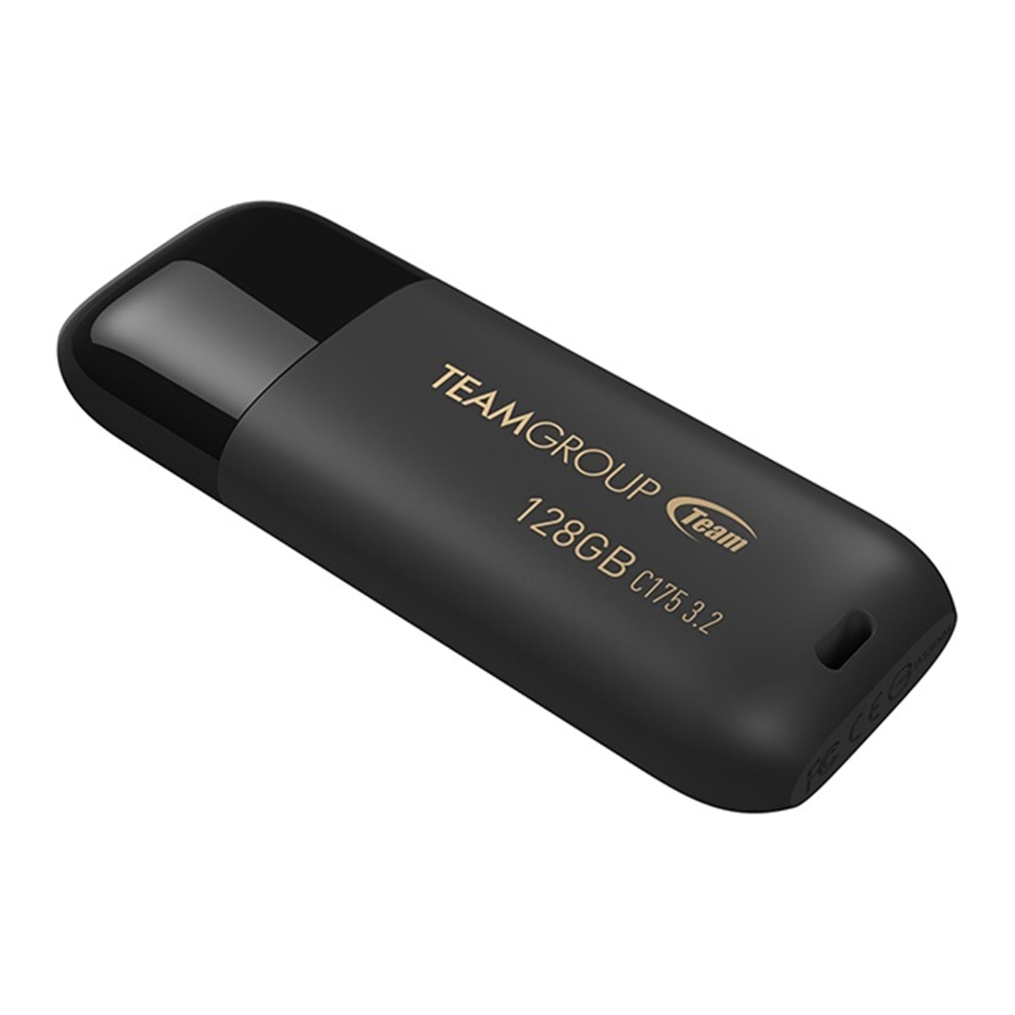 Team C175 128GB USB 3.2 Black USB Flash Drive - PC Gear UK