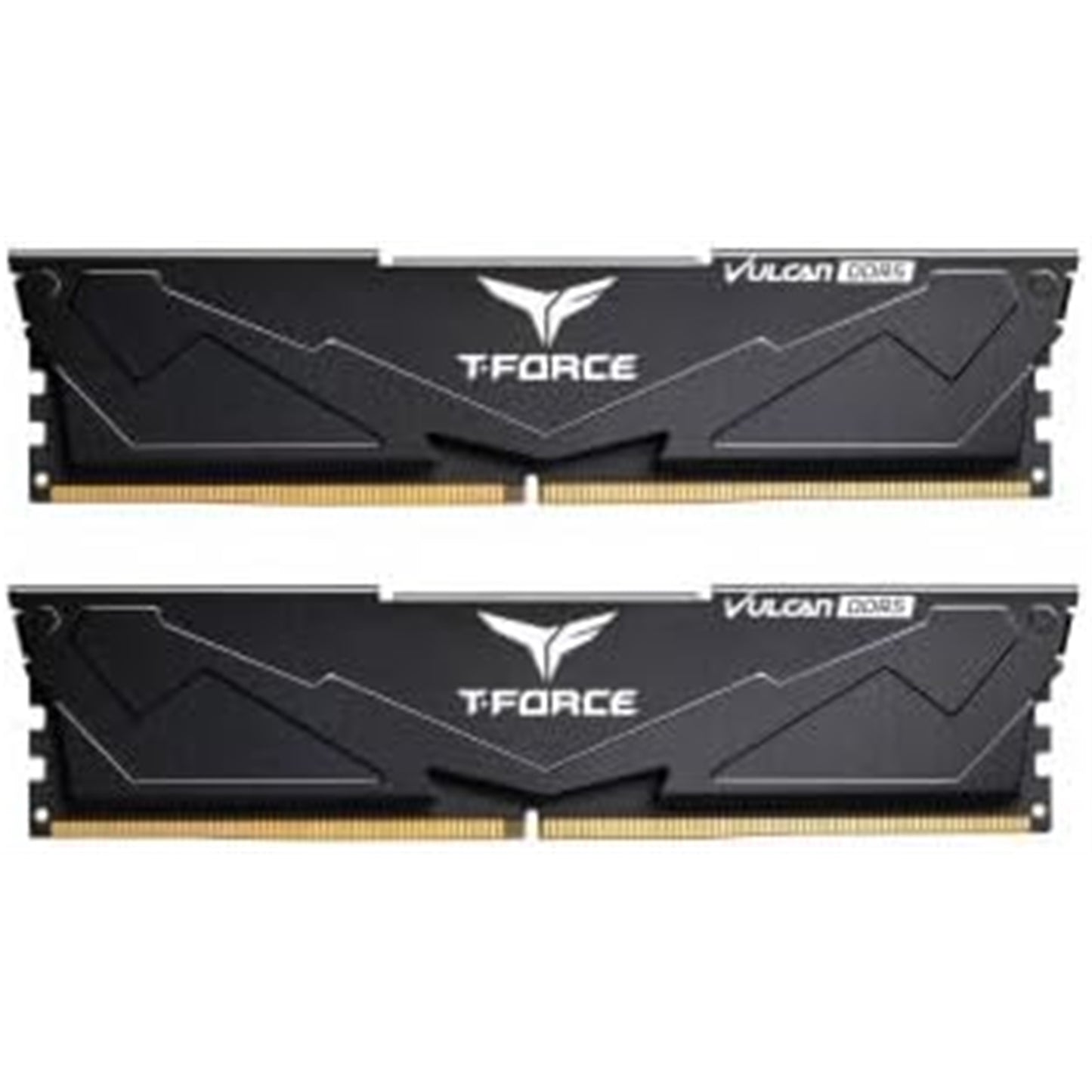 Team T-Force Vulcan FLBD516G5600HC40BDC01 System Memory, 16GB (2 x 8GB) DDR5, 5600MHz, CL40, Black - PC Gear UK