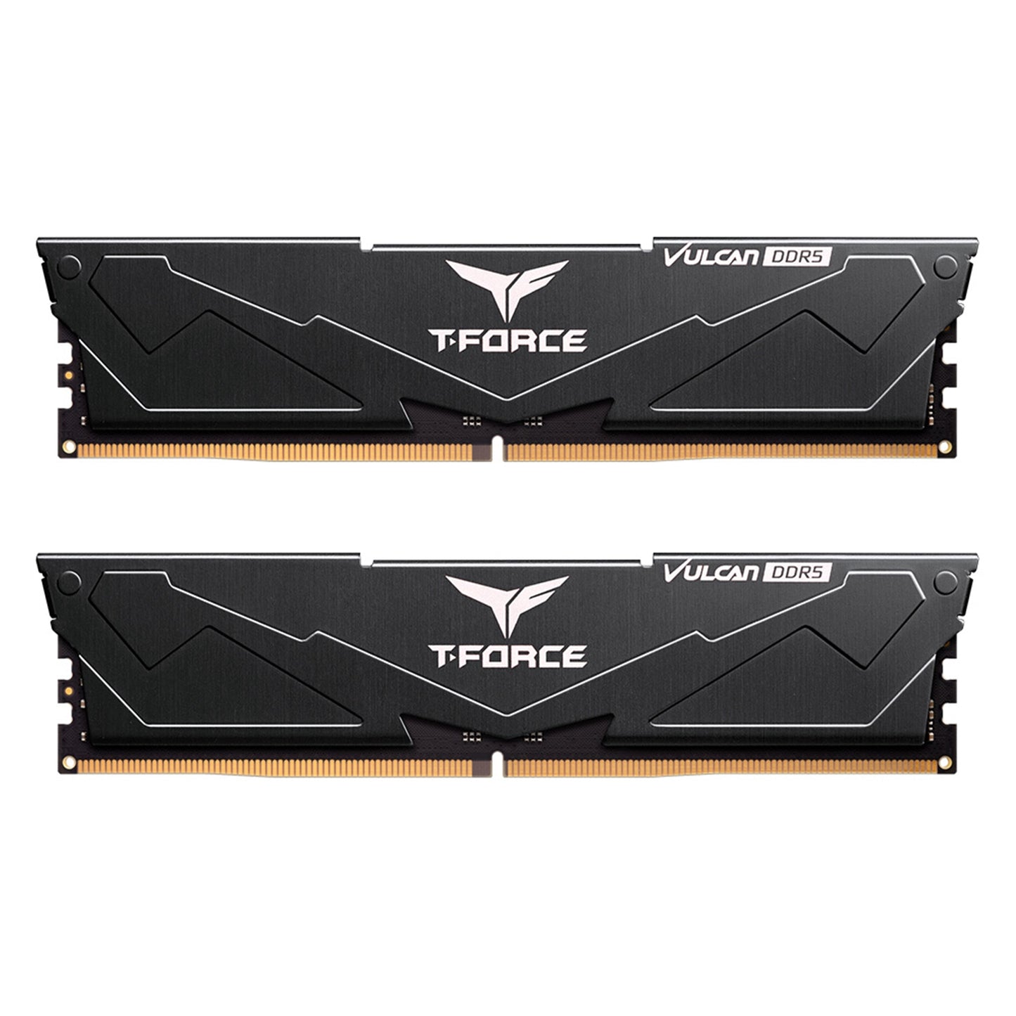 Team T-Force Vulcan FLBD516G6000HC38ADC01 System Memory, 16GB (2 x 8GB) DDR5, 6000MHz, CL38, Black - PC Gear UK