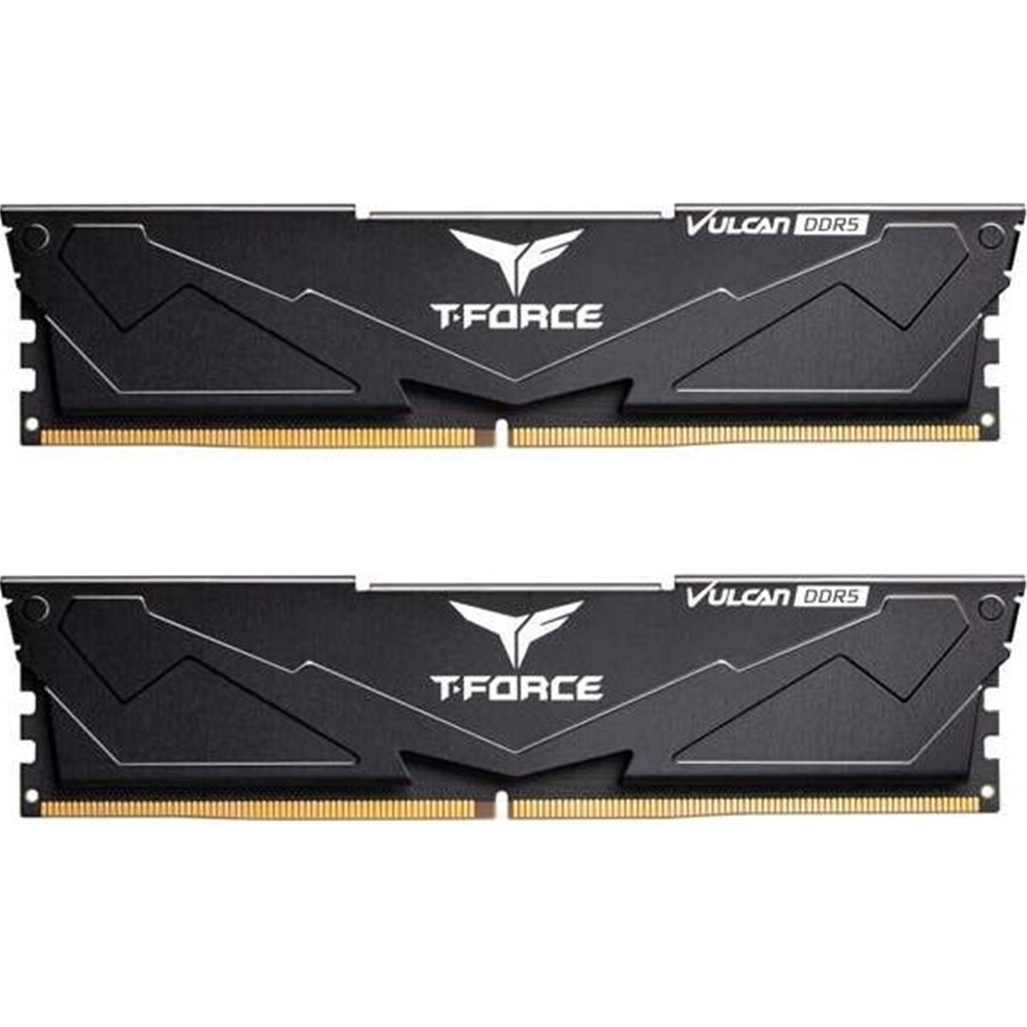 TeamGroup T-Force VULCAN black DIMM Kit 64GB (2 x 32GB), DDR5, 6000MHz System Memory - PC Gear UK