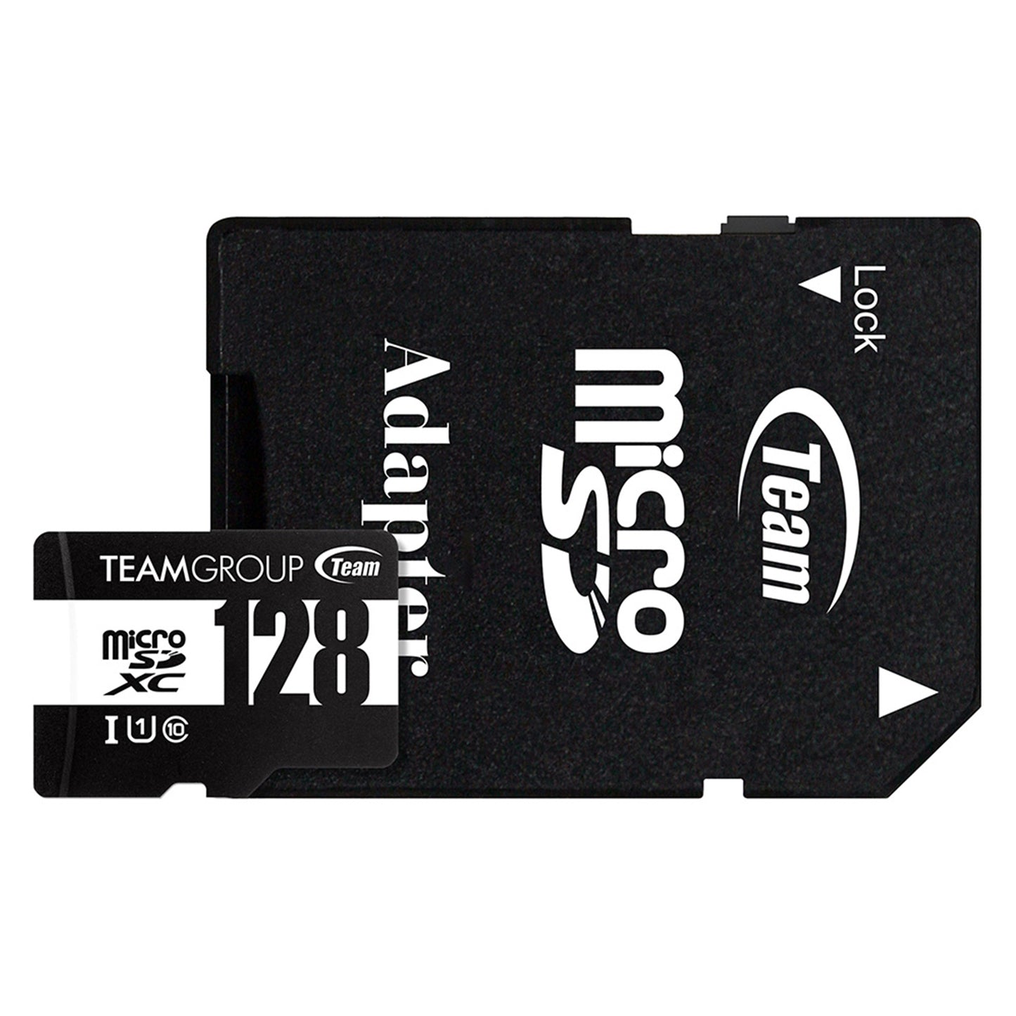 Team 128GB Micro SDXC UHS-1 Class 10 Flash Card with Adapter - PC Gear UK