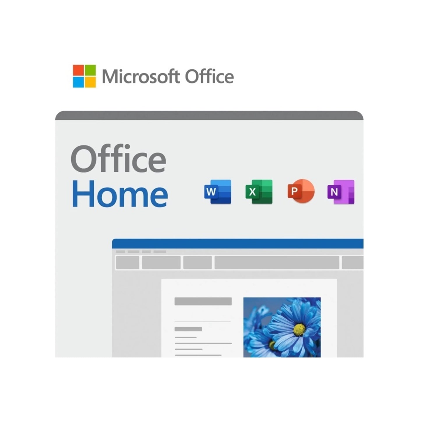 Microsoft Office Home 2024 Medialess - Electronic Download - PC Gear UK