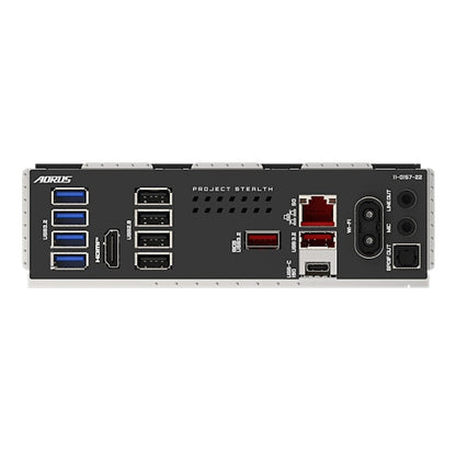 GIGABYTE B850 AORUS STEALTH AMD AM5 ATX Motherboard, 4x DDR5, 4x M.2, PCIe 5.0, Wi-Fi 7, 5GbE LAN