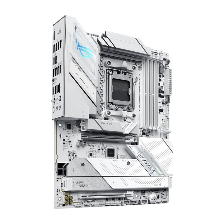 ASUS ROG STRIX B850-A GAMING WIFI7 NEO Motherboard, AMD B850, AM5, ATX, DDR5 256GB, 4x M.2, PCIe 5.0, Wi-Fi 7, 5GbE, White