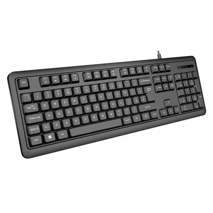 VIDA Corporate 2-in-1 USB Keyboard & Mouse Kit | UK Layout | Black