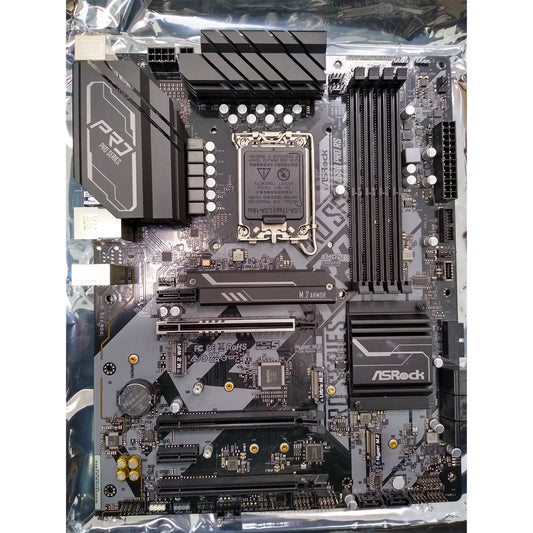 ASRock Z690 Pro RS DDR4 Motherboard, Intel Socket 1700, 12th Gen, 1x PCIe 5.0 x16, 1x PCIe 4.0 x16, 1x PCIe 3.0 x16, 2x PCIe 3.0 x1, ATX, USB 3.2 Gen2x2 Type-C, Dragon 2.5G LAN, HDMI, DisplayPort, ASRock Graphics Card Holder - PC Gear UK